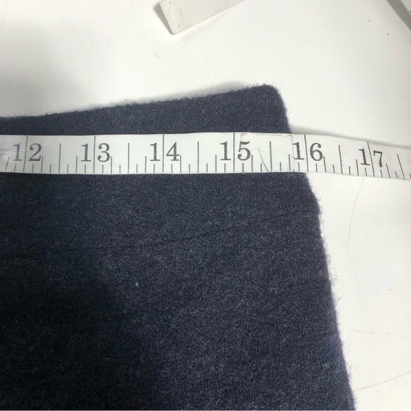 Iris Setlawke Wool Blend Navy Pencil Skirt, size 8 - Picture 7 of 10